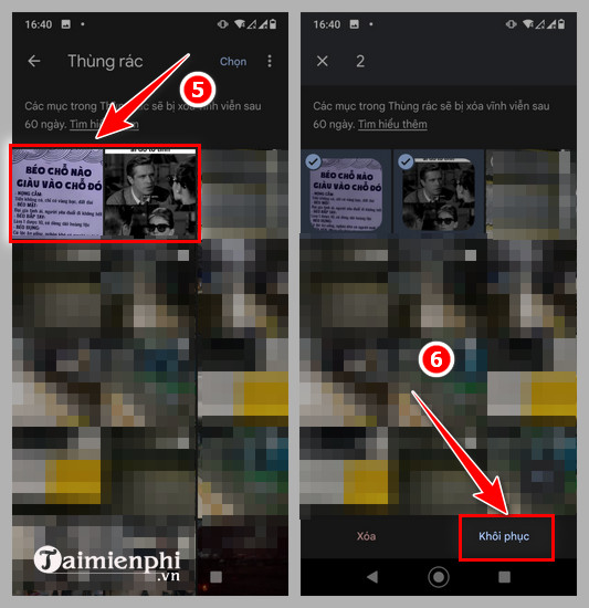 How to recover deleted images and videos on Android phones Picture 3