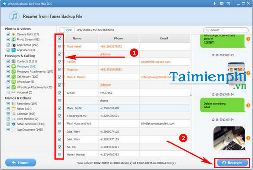 How to Recover Deleted Messages on iPhone Picture 7