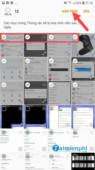 Picture 7 of How to recover deleted photos on Samsung phones, easily retrieve your photos.