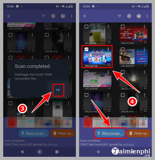How to recover deleted photos on Zalo iPhone, Android Picture 3