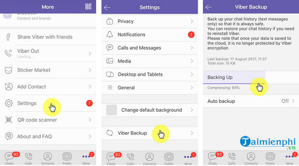 How to recover deleted Viber messages using Google Drive, iCloud Picture 5