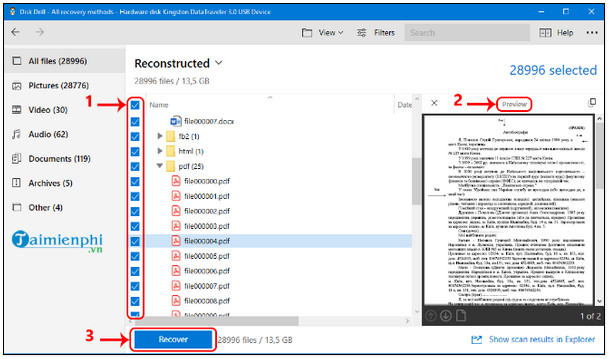 How to recover overwritten files on your computer Picture 13