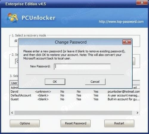 Picture 13 of How to recover the Windows Admin login password