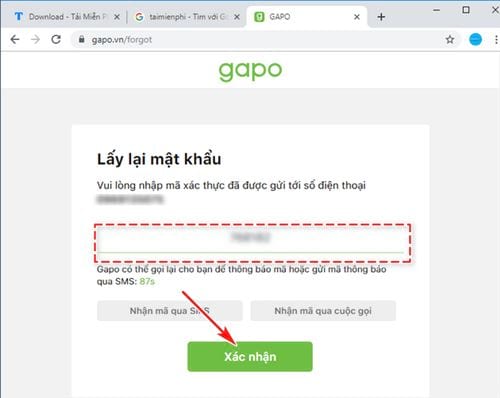 Picture 4 of How to recover your forgotten Gapo password