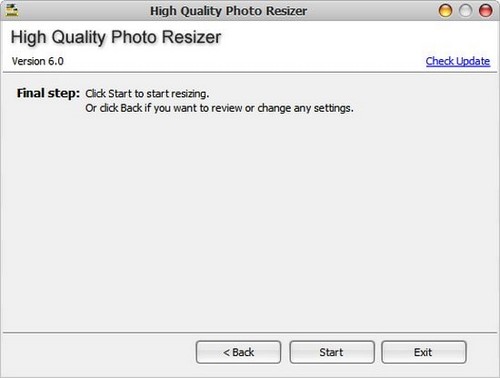 How to reduce photo size in batches with High Quality Photo Resize Picture 7