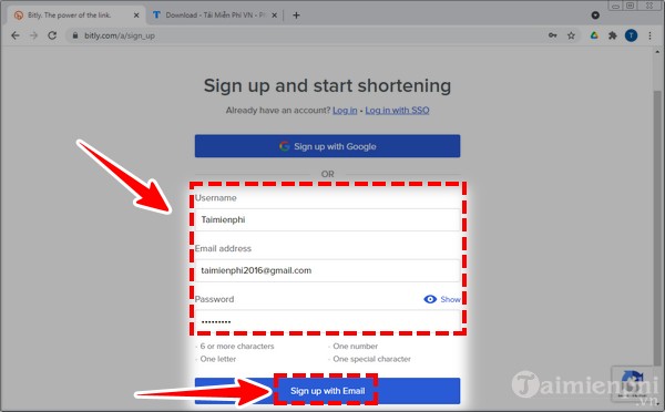 images 1 of How to register a bitly account and shorten bitly links