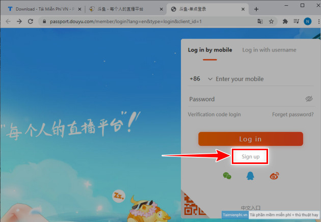 Picture 6 of How to register and create a DouYu TV account