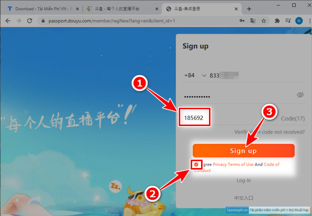 Picture 8 of How to register and create a DouYu TV account