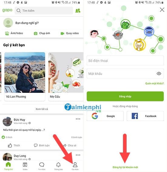 Picture 2 of How to register and create a Gapo account