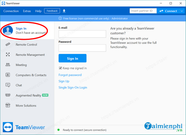 Picture 2 of How to register and create a new free Teamviewer account (latest method)
