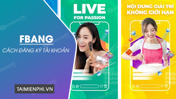 Picture 1 of How to register for FBang, create an FBang account