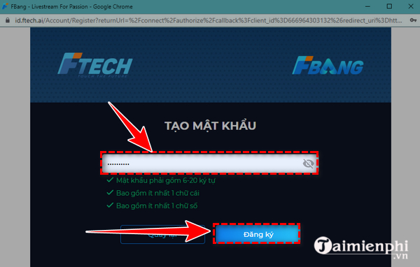 Picture 5 of How to register for FBang, create an FBang account