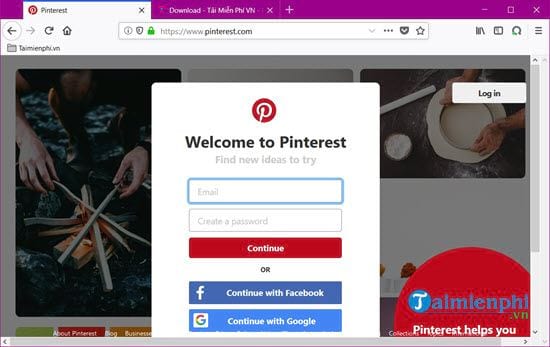 Picture 2 of How to register for Pinterest and create an account.