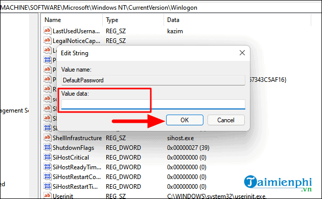 Picture 9 of How to remove a Windows 11 computer password