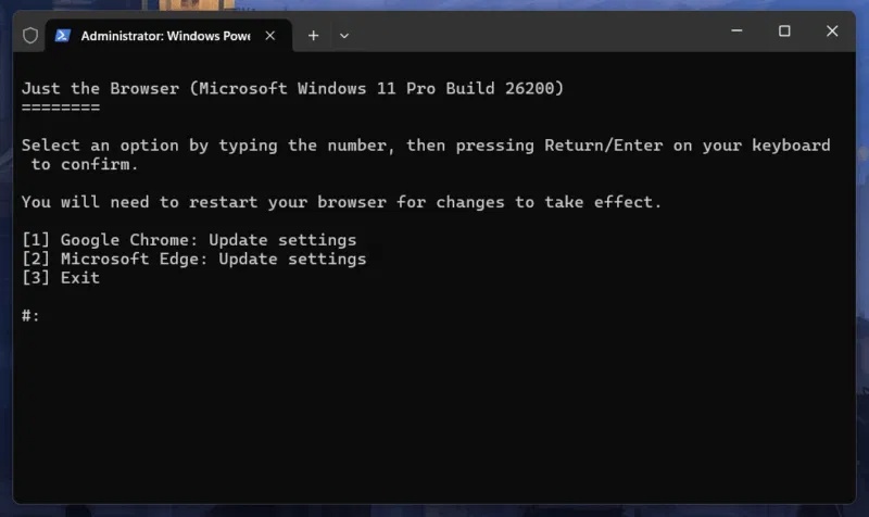 How to remove AI features and unnecessary programs from your browser. Picture 1