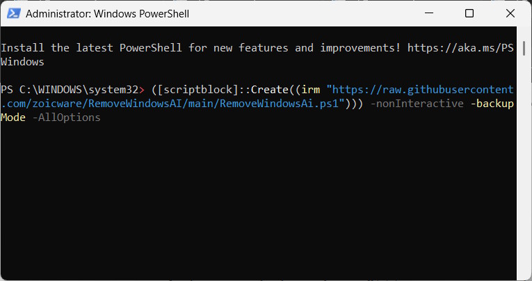 How to remove all AI features from Windows Picture 2