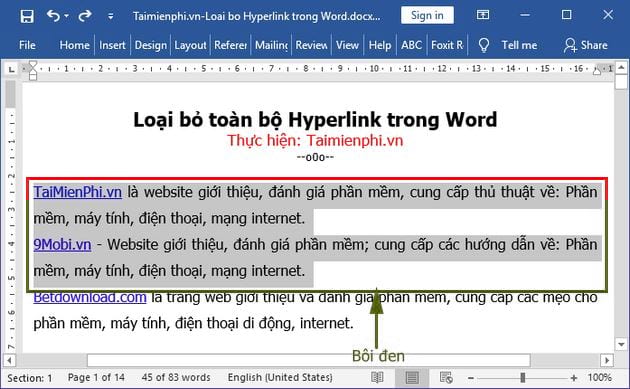 How to remove all Hyperlinks in Word fastest Picture 6