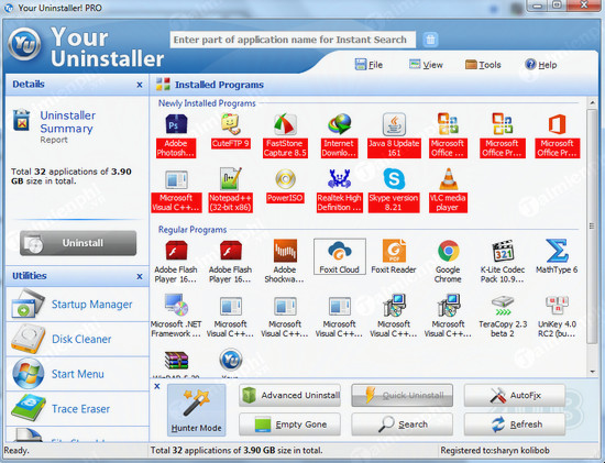 How to remove programs on Windows 10, 8.1/8, 7, Vista, XP computers Picture 20