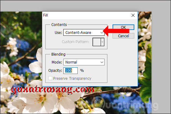 Picture 11 of How to remove text from an image using Photoshop - Using the text removal tool
