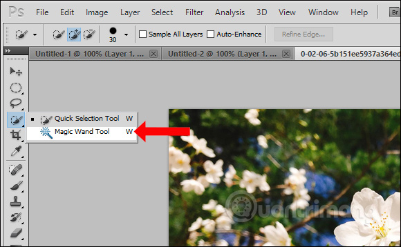 Picture 9 of How to remove text from an image using Photoshop - Using the text removal tool
