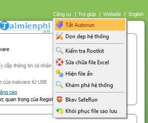 Picture 5 of How to remove viruses using BKAV, using BKAV software.