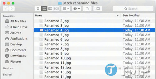 Picture 3 of How to rename files in bulk using Finder on Mac OS X