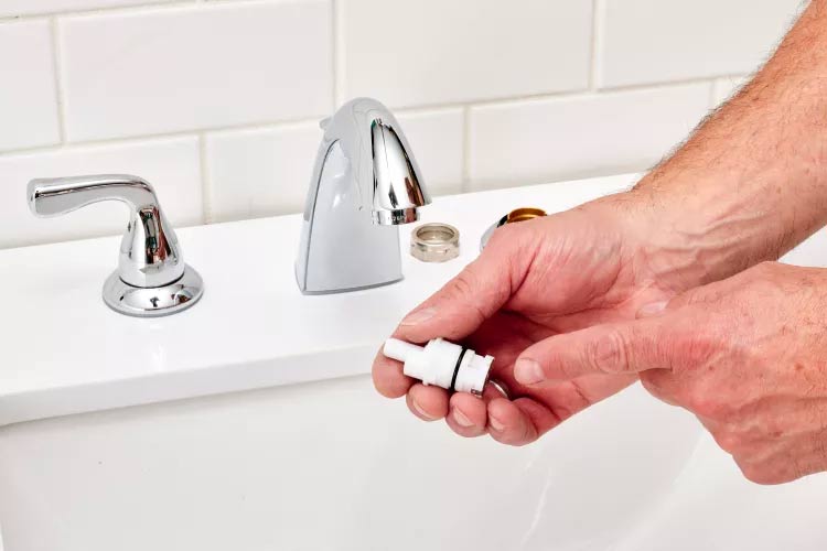 How to fix a leaky two-handle faucet Picture 6