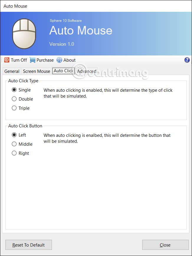 How to replace mouse with keyboard via Auto Mouse (RSI) Picture 4
