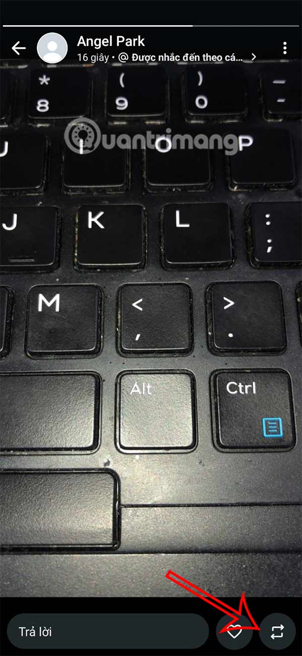 How to repost your friends WhatsApp status Picture 3