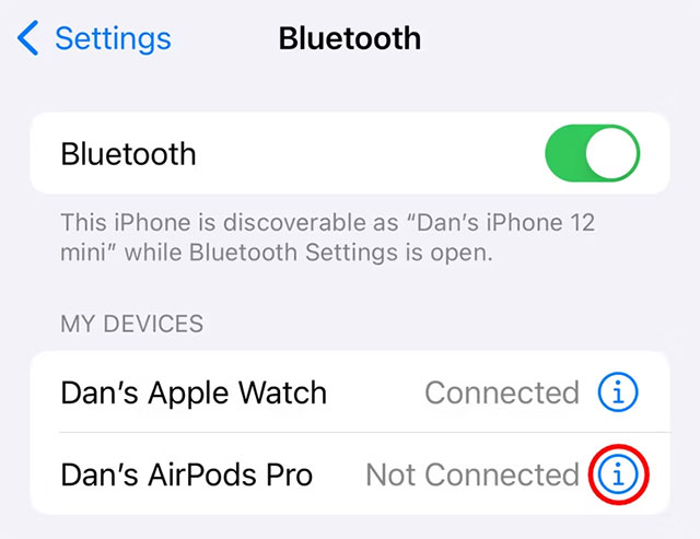 как сбросить настройки на airpods pro