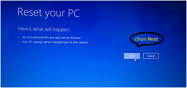 How to reset ASUS laptop to factory state Picture 4