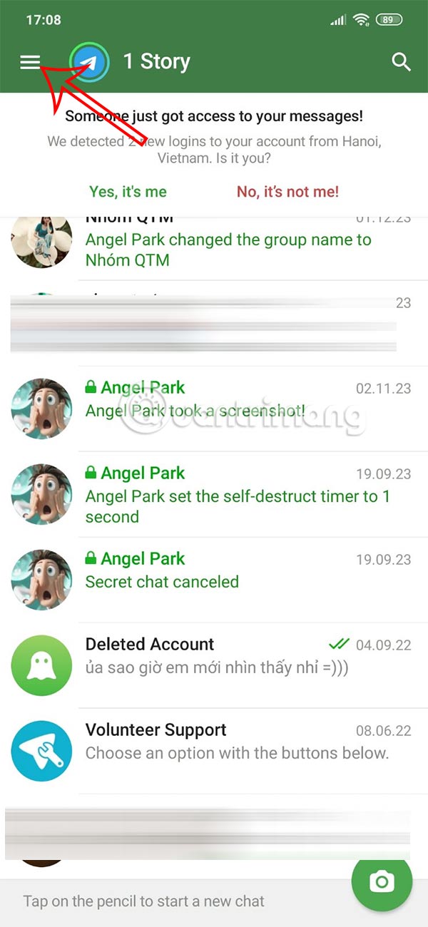 How to reset auto download on Telegram Picture 1