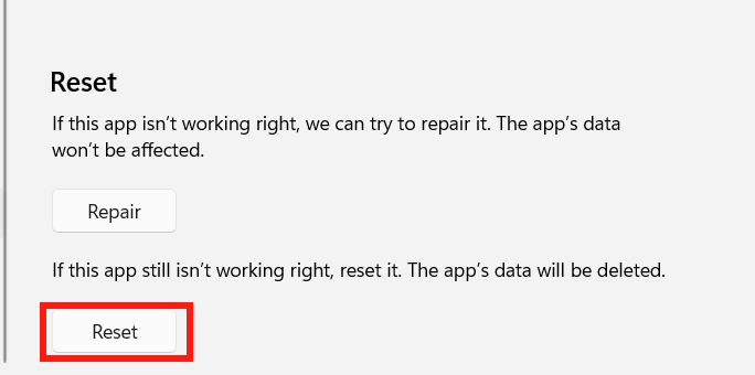 How to reset Notepad to its original default settings. Picture 4