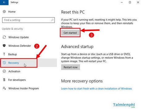 Picture 2 of How to reset Windows 10 and restore factory settings quickly.