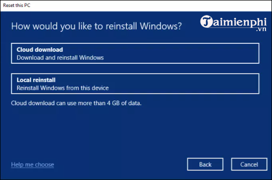 How to reset Windows 11, reinstall Windows 11 to its original state Picture 4
