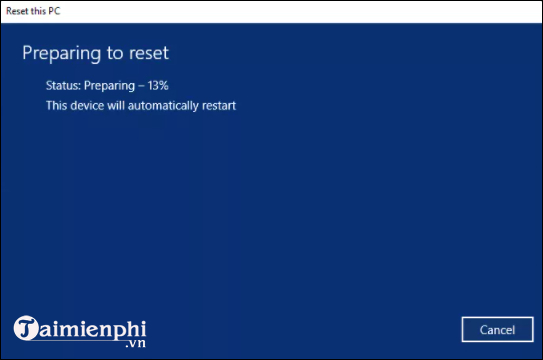 How to reset Windows 11, reinstall Windows 11 to its original state Picture 8