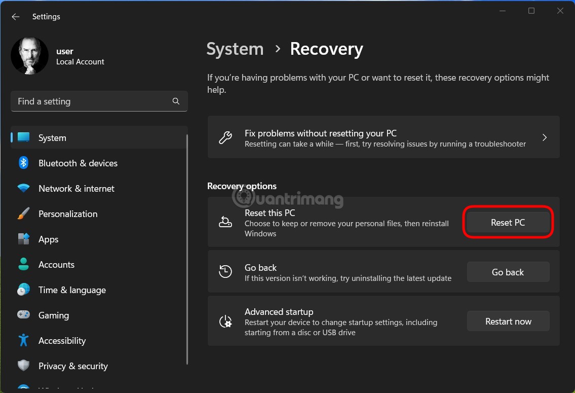 How to reset Windows 11, restore original Windows 11 settings ...