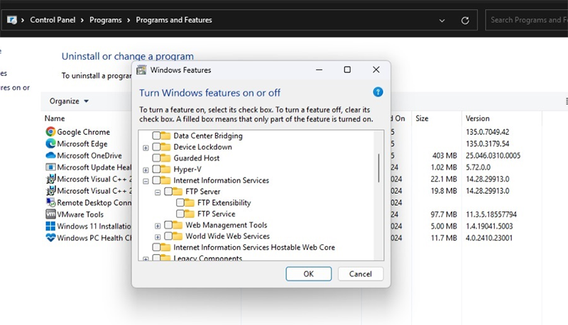 How to Restore 'inetpub' Folder on Windows 11, Windows 10 Picture 4