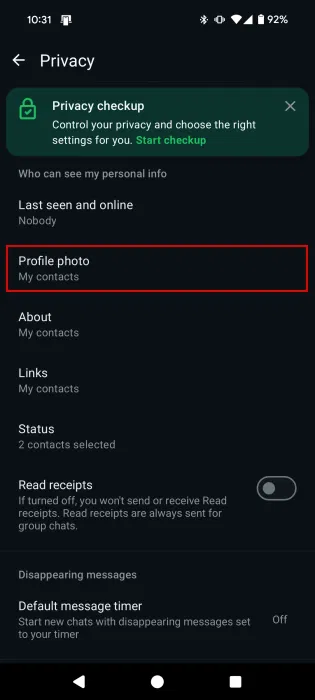 How to Recover Lost WhatsApp Profile Picture Picture 1
