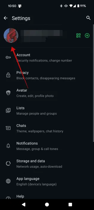 How to Recover Lost WhatsApp Profile Picture Picture 3