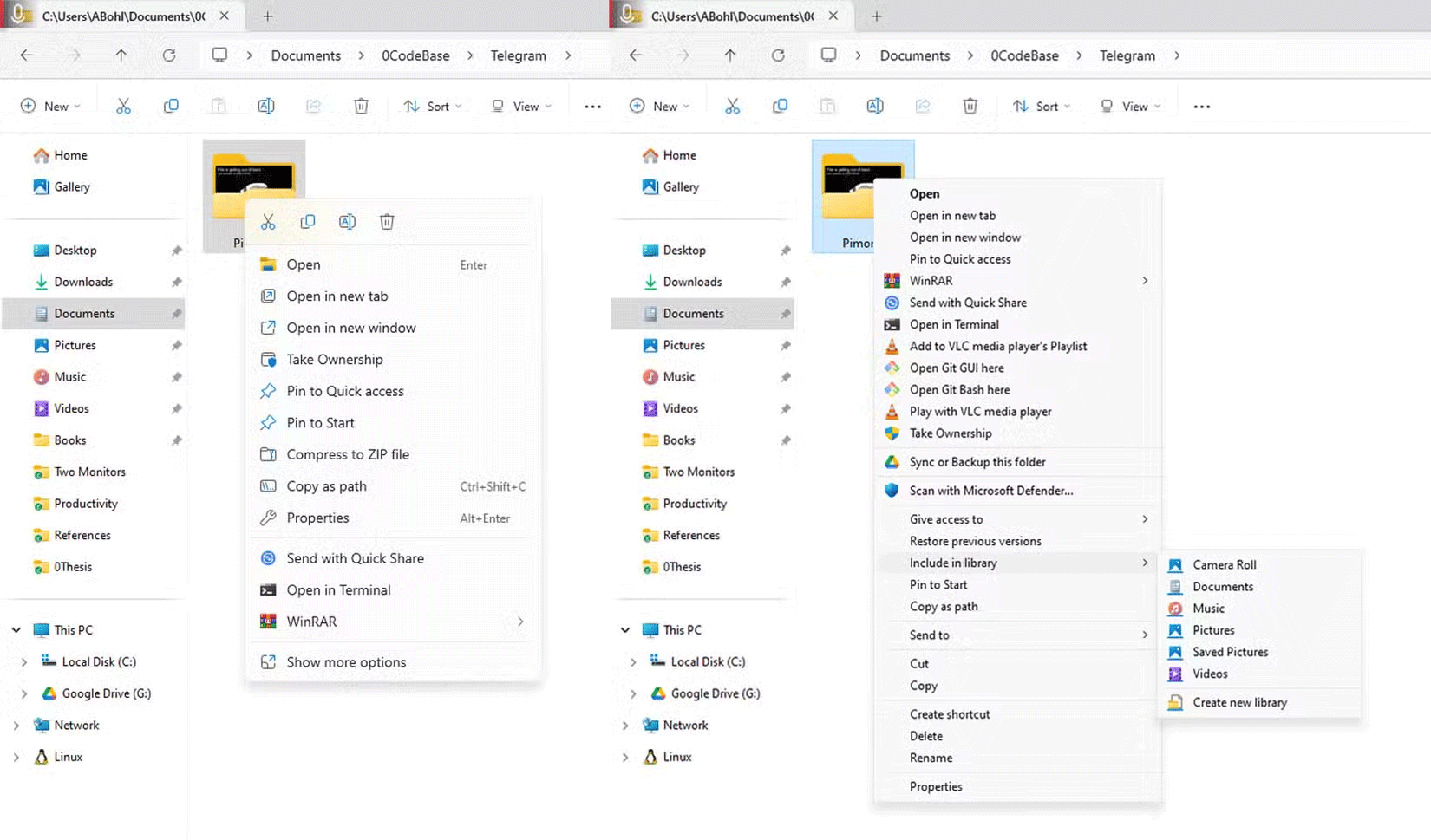 How to restore the old context menu in Windows 11 Picture 1