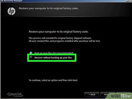 How to Restore Windows 7 Computer to Factory Settings Picture 18