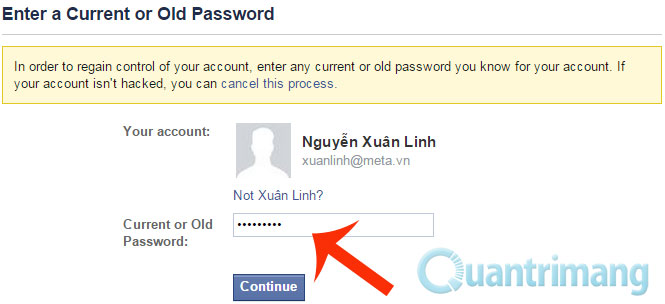 How to retrieve a hacked Facebook account - Recover Facebook password Picture 8