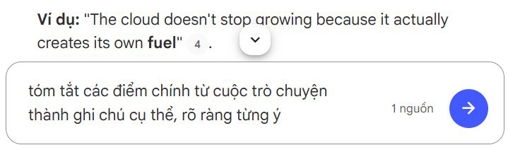 Picture 3 of How to review chat sessions in NotebookLM