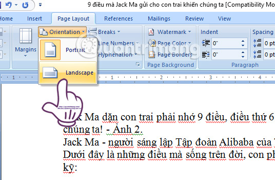 images 17 of How to rotate any page horizontally in Word