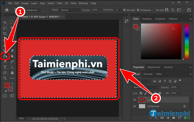 How to round the corners of a selection in Photoshop is simple and easy Picture 11