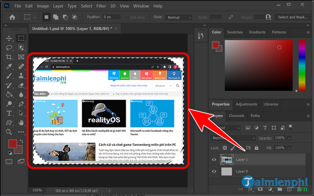 How to round the corners of a selection in Photoshop is simple and easy Picture 6