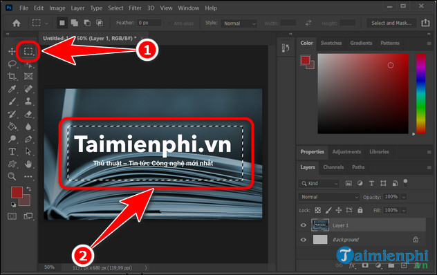 How to round the corners of a selection in Photoshop is simple and easy Picture 7