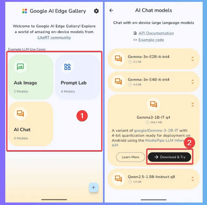 How to Run AI Models Offline on Android with Google AI Edge Gallery Picture 3