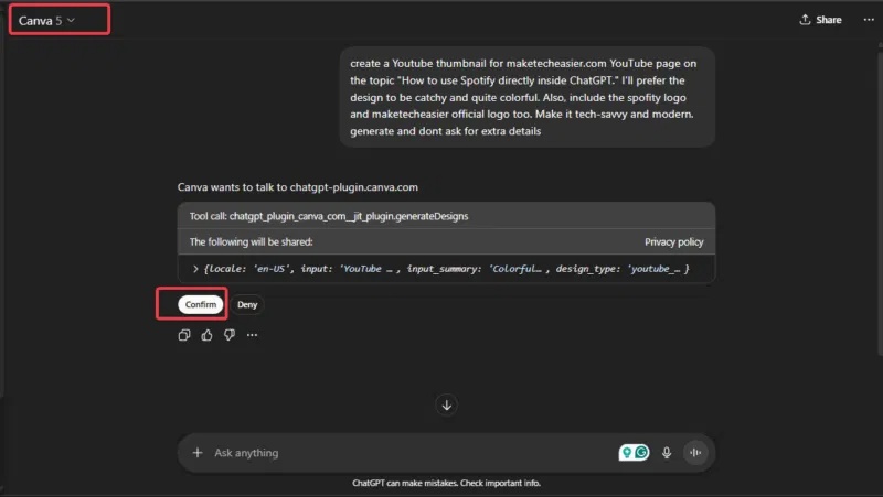 images 3 of How to run applications inside ChatGPT